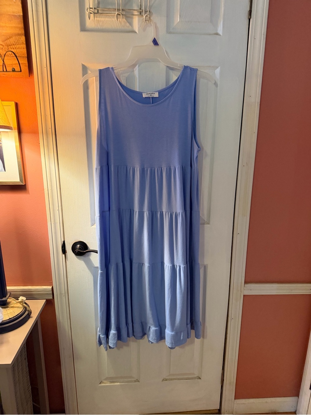 ($5 SALE) periwinkle tiered dress